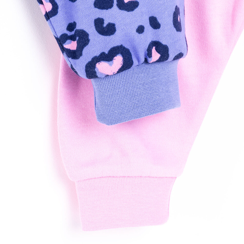 Basic Leopar Desenli 2li Patiksiz Alt Kız Bebek