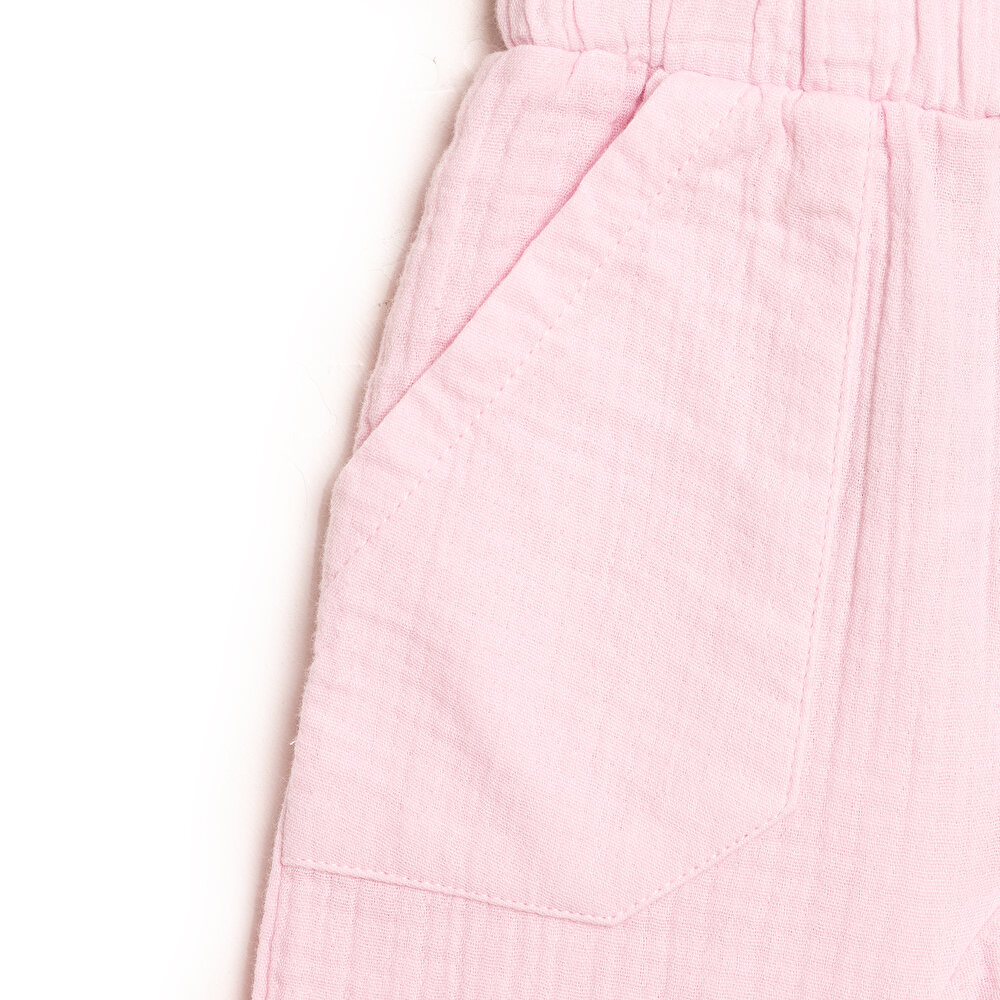 Basic Müslin Pantolon Kız Bebek