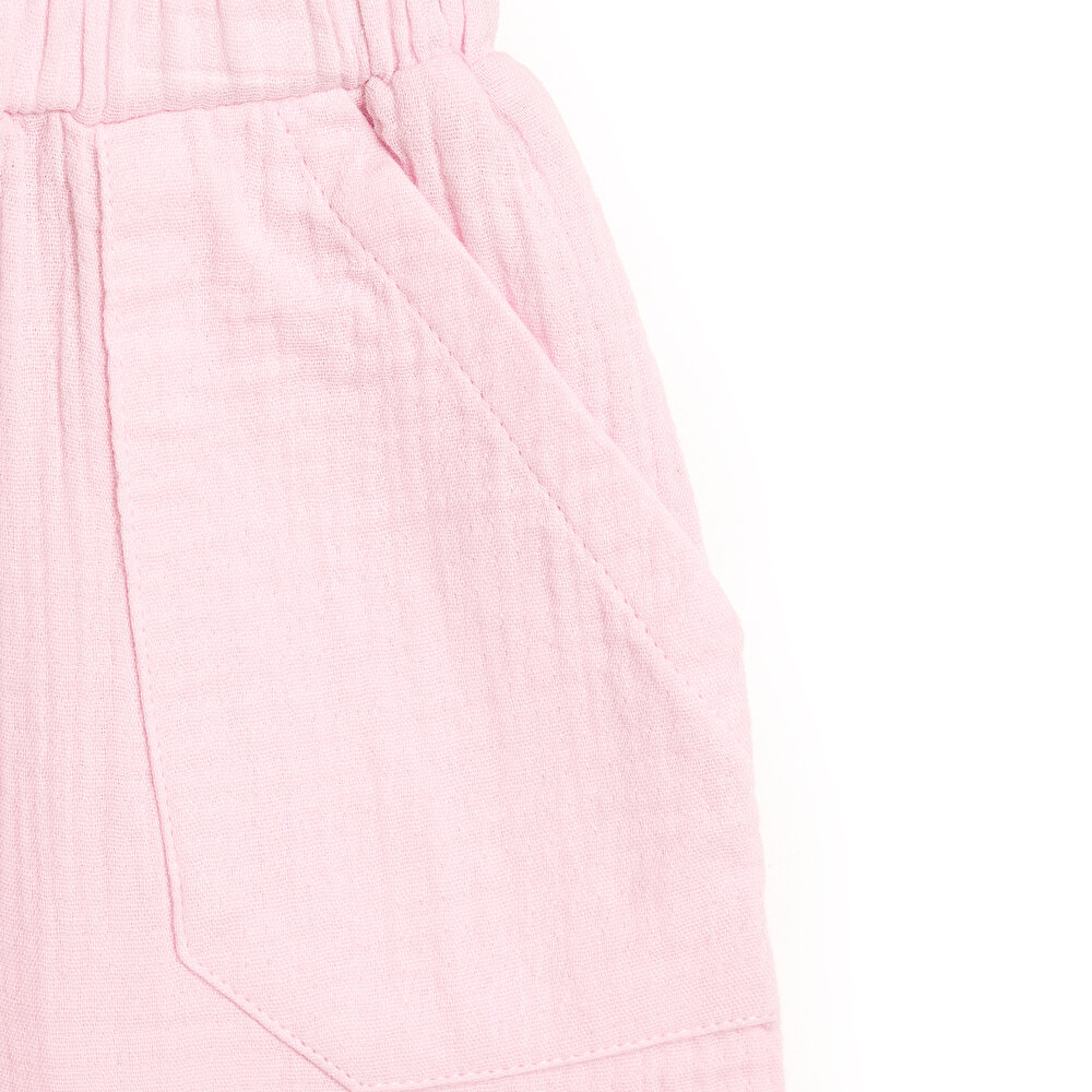 Basic Müslin Pantolon Kız Bebek