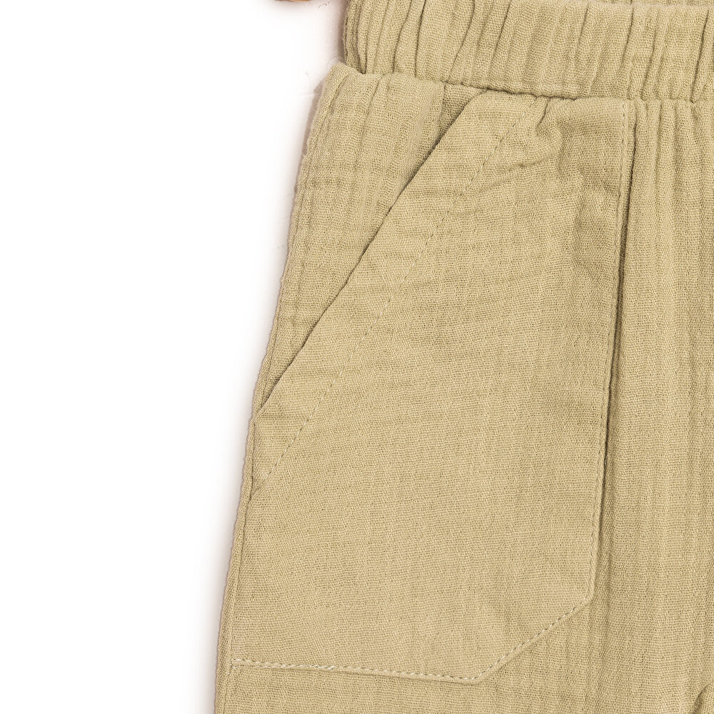 Basic Müslin Pantolon Kız Bebek