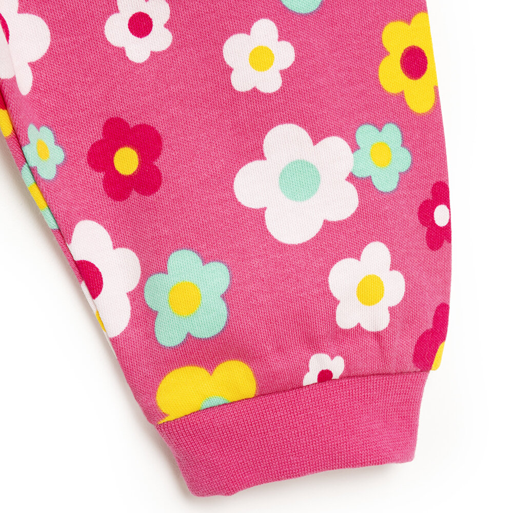 Basic Papatya Desenli 2li Patiksiz Alt Kız Bebek