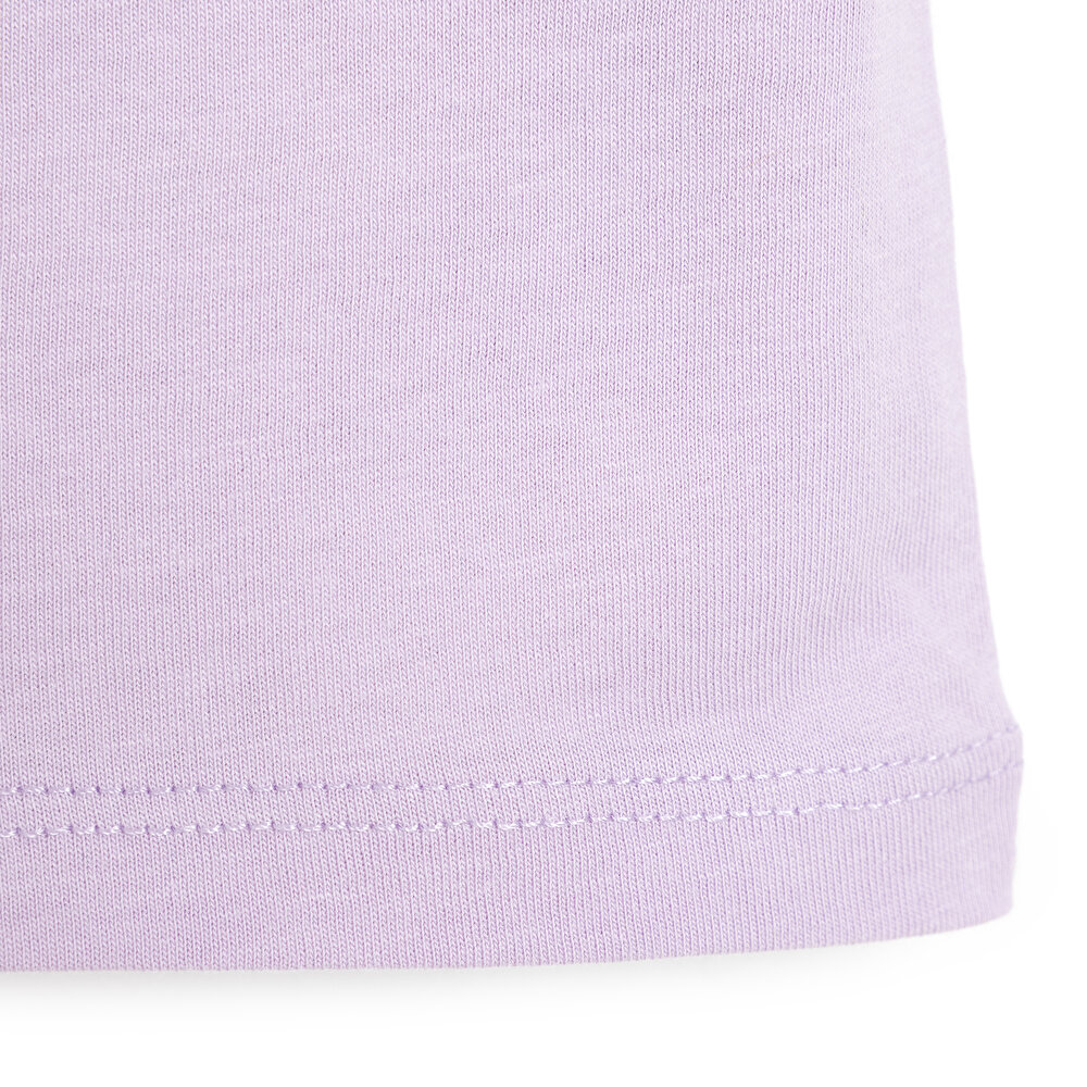 Basic Papatyalı Yazı Baskılı Tshirt Kız Bebek