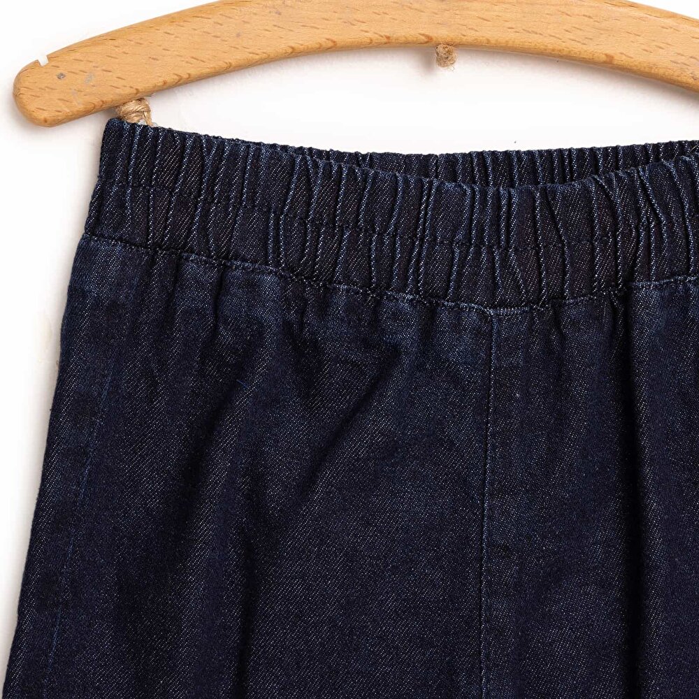 Basic Denim Pantolon Kız Bebek