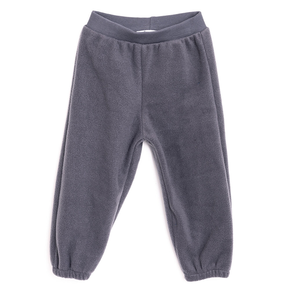 Erkek Bebek Polar Pantolon Ribanalı Paça