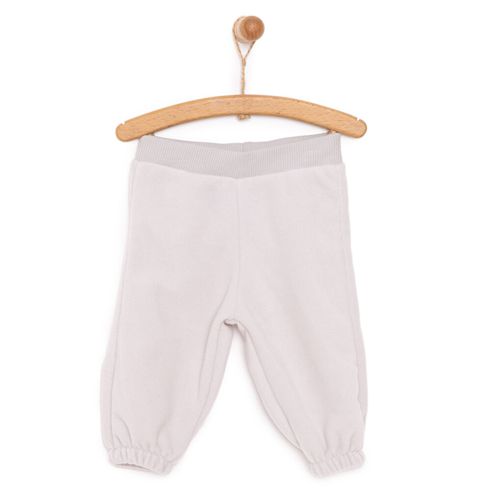 Erkek Bebek Polar Pantolon Ribanalı Paça