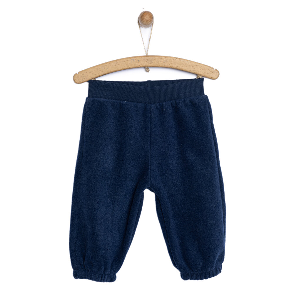 Erkek Bebek Polar Pantolon Ribanalı Paça