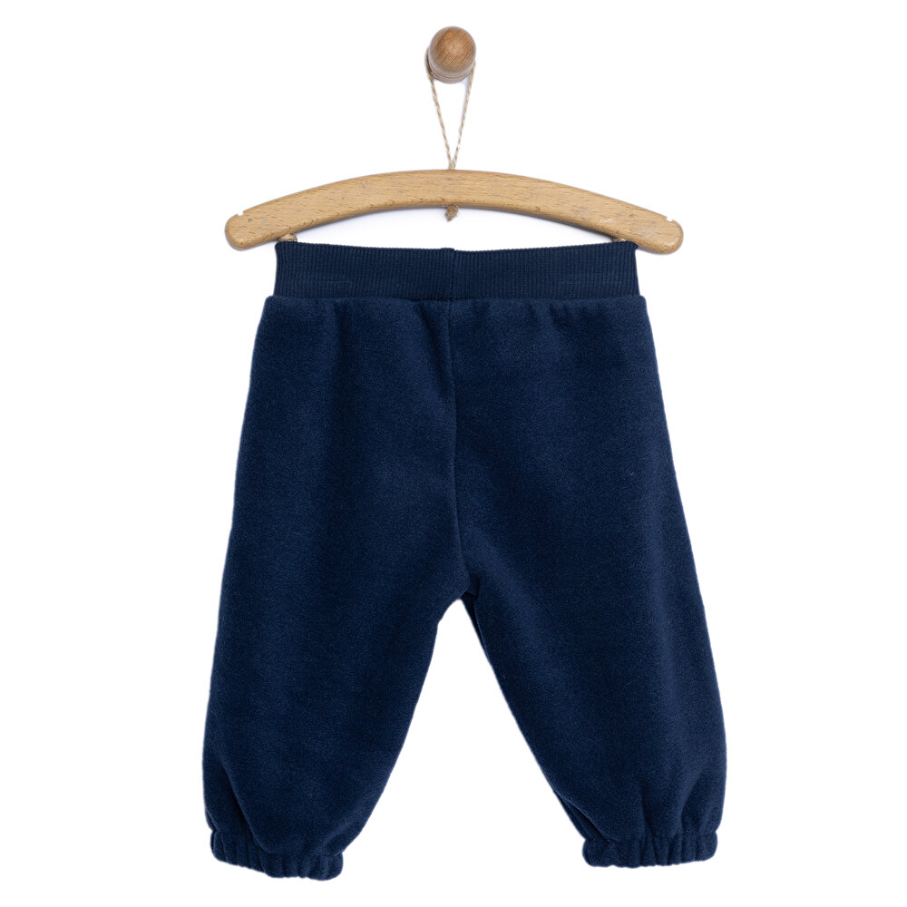 Erkek Bebek Polar Pantolon Ribanalı Paça