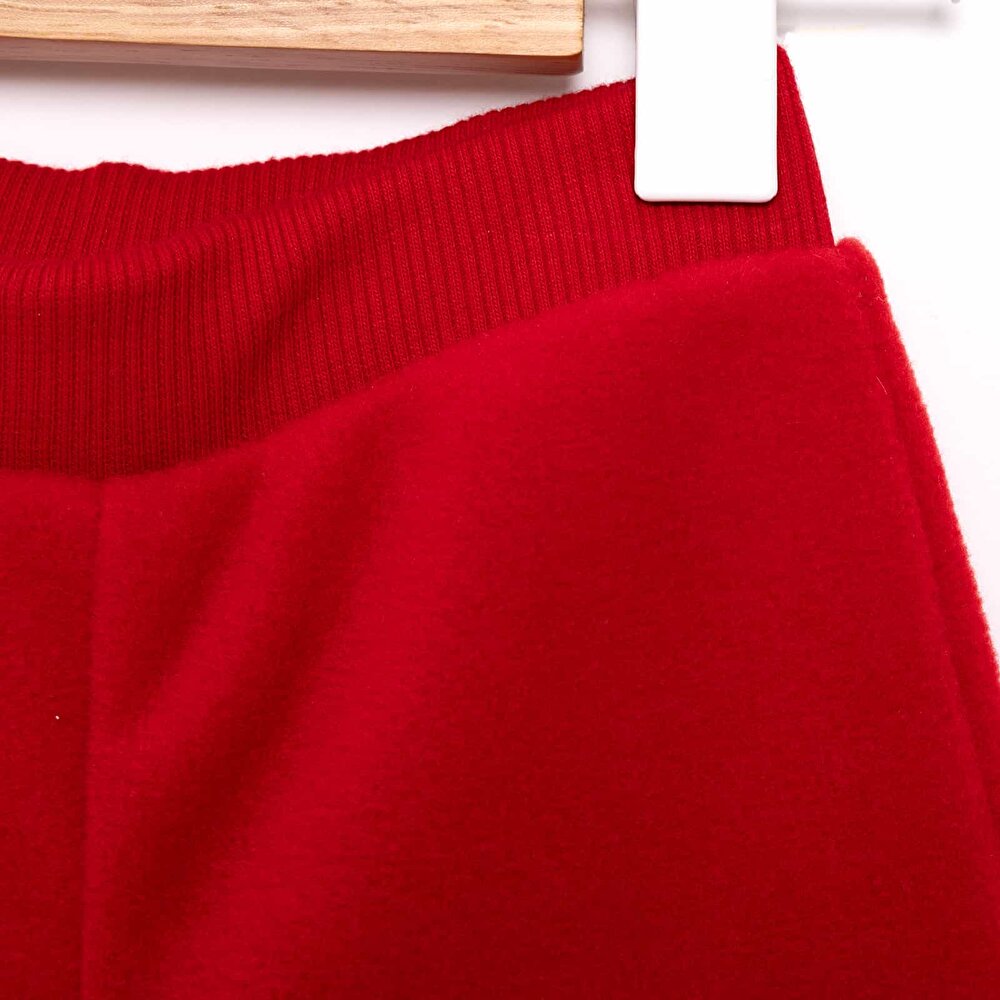 Erkek Bebek Polar Pantolon Ribanalı Paça