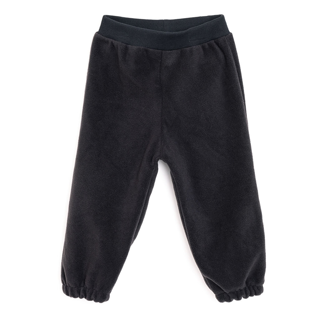 Erkek Bebek Polar Pantolon Ribanalı Paça