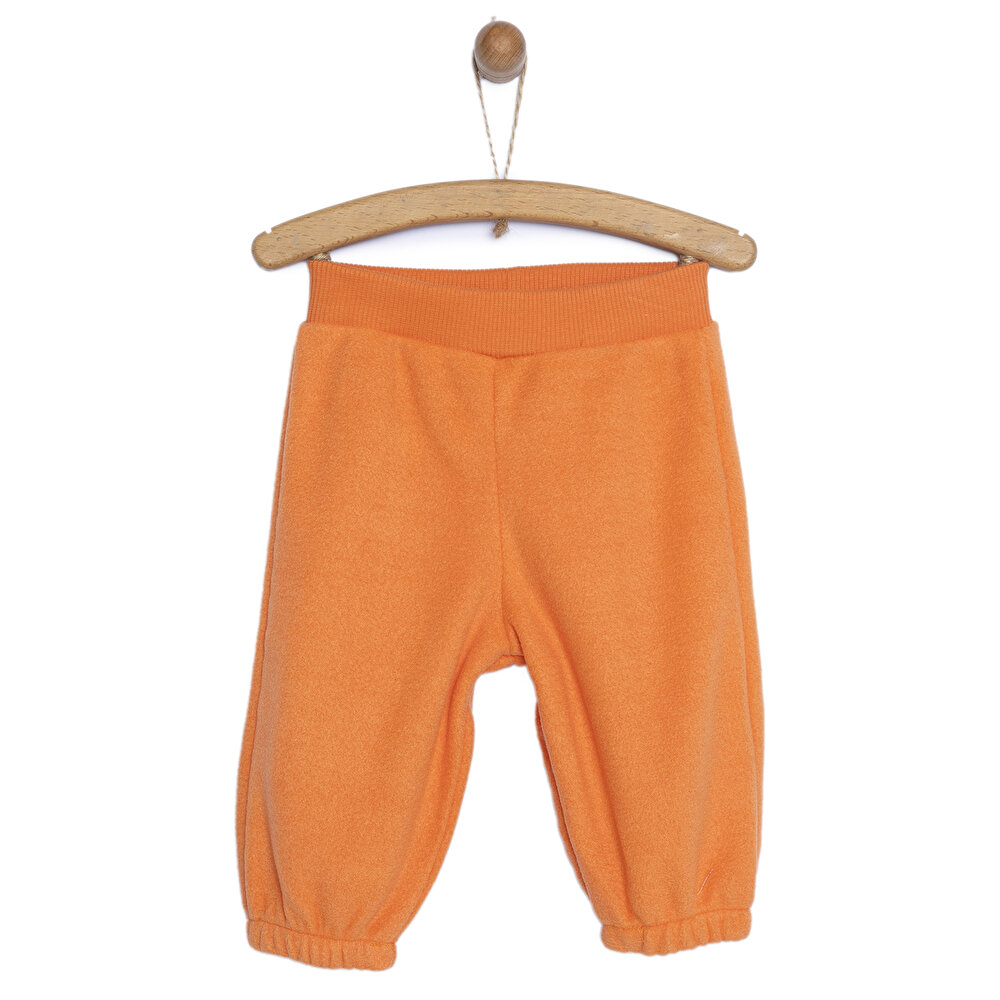 Erkek Bebek Polar Pantolon Ribanalı Paça
