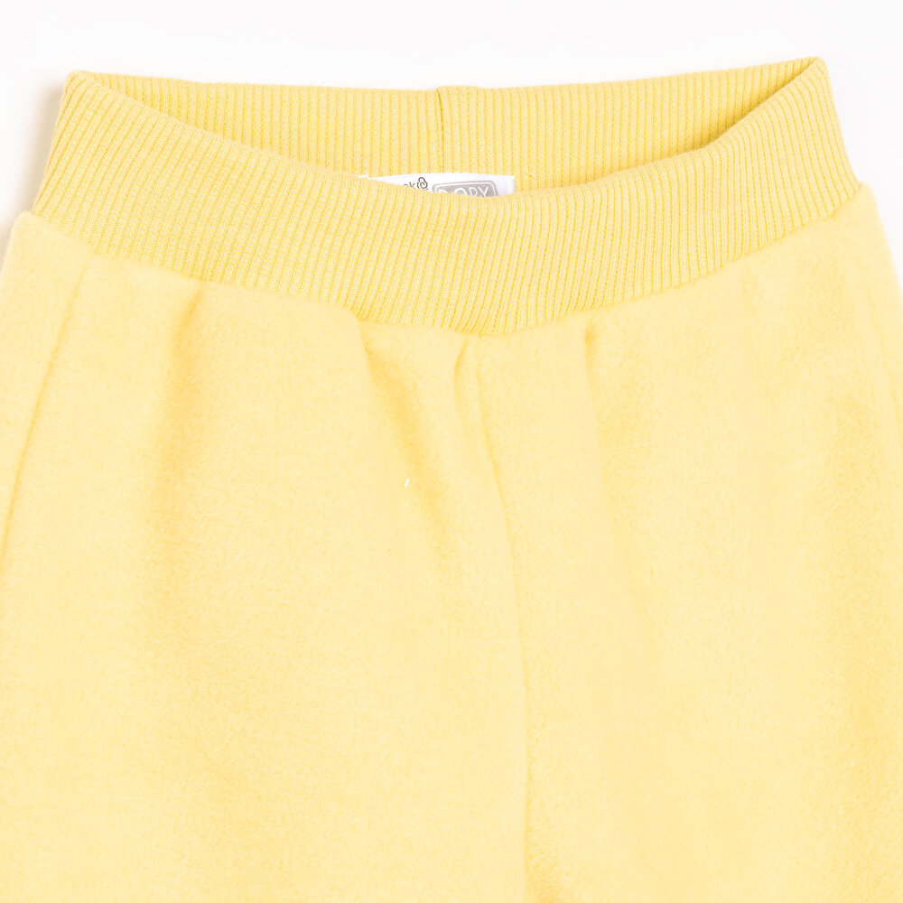 Kız Bebek Polar Pantolon Lastikli Paça