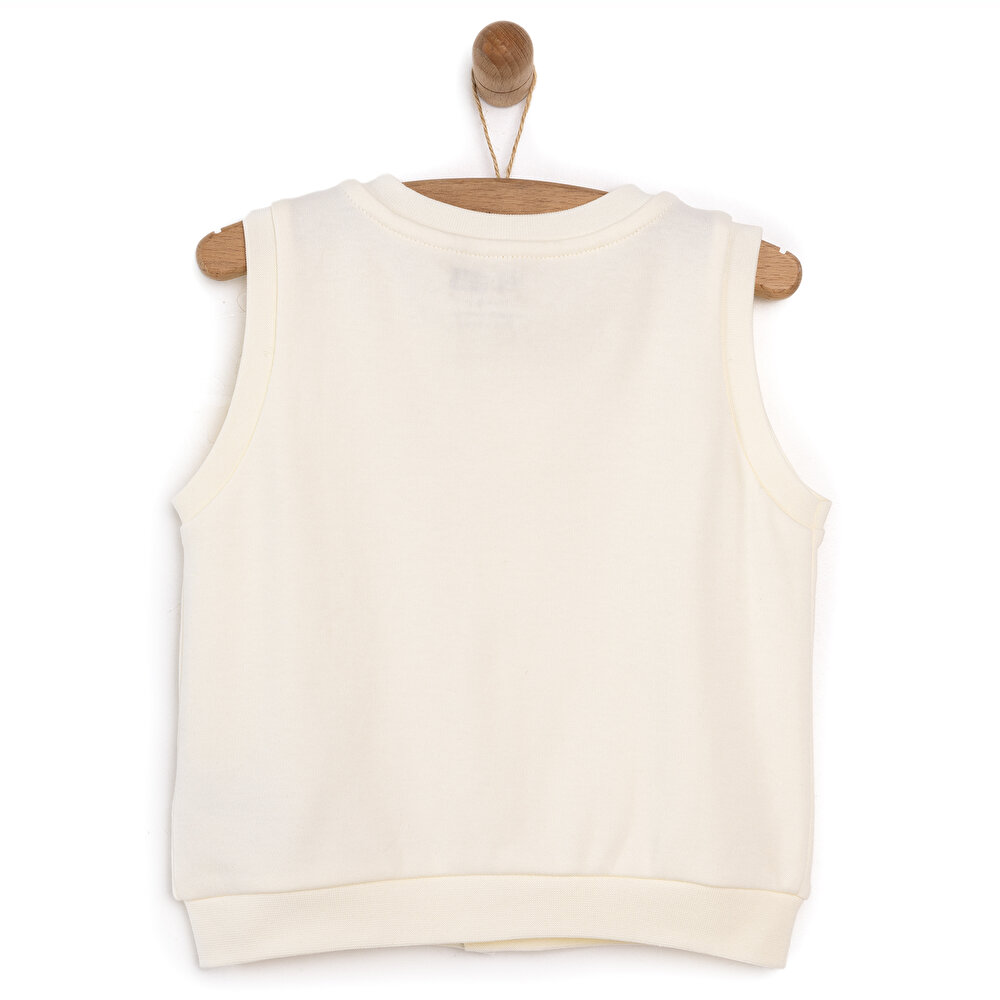 Basic Ribanalı Yelek Kız Bebek