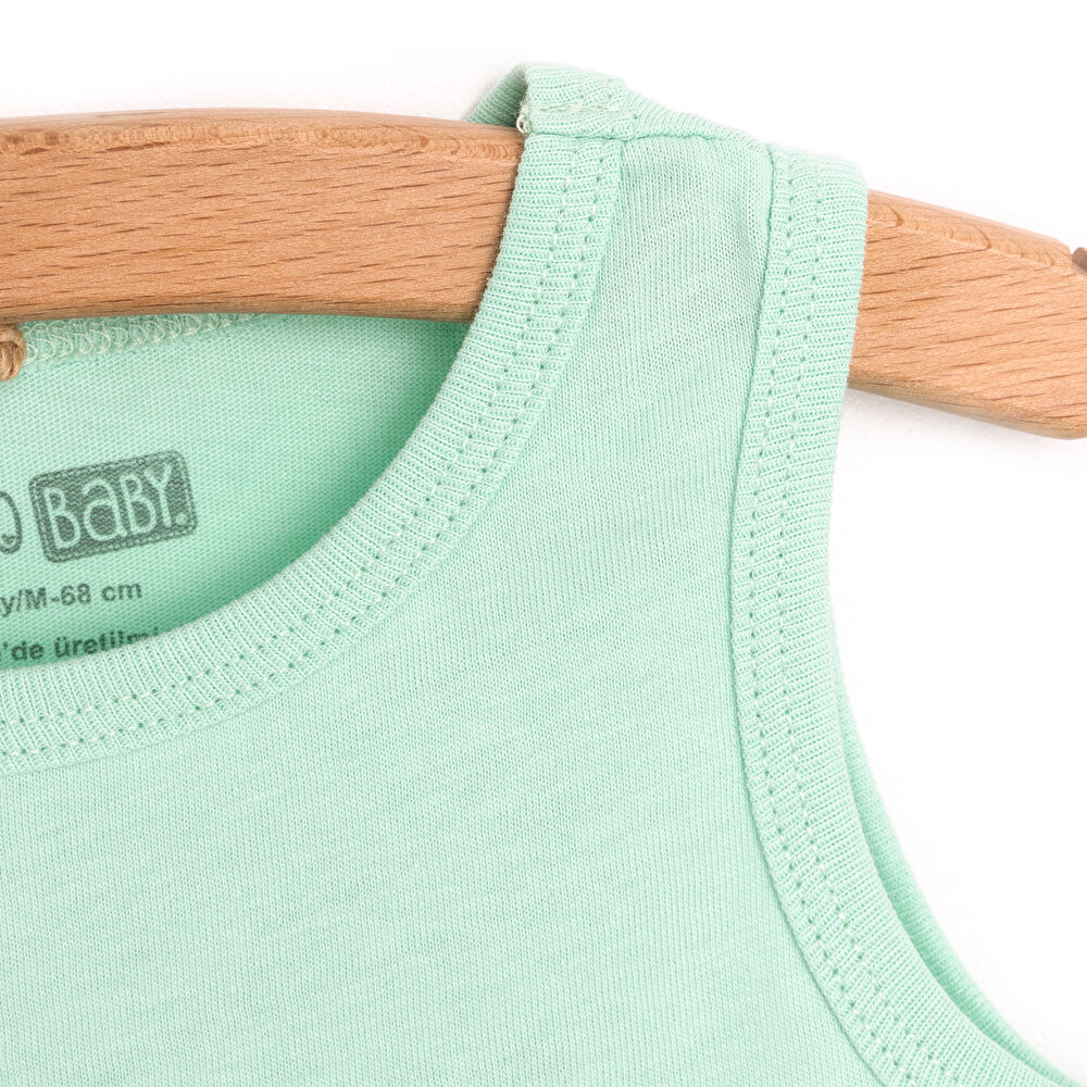 Basic Safari Baskılı Atlet-Şort Erkek Bebek