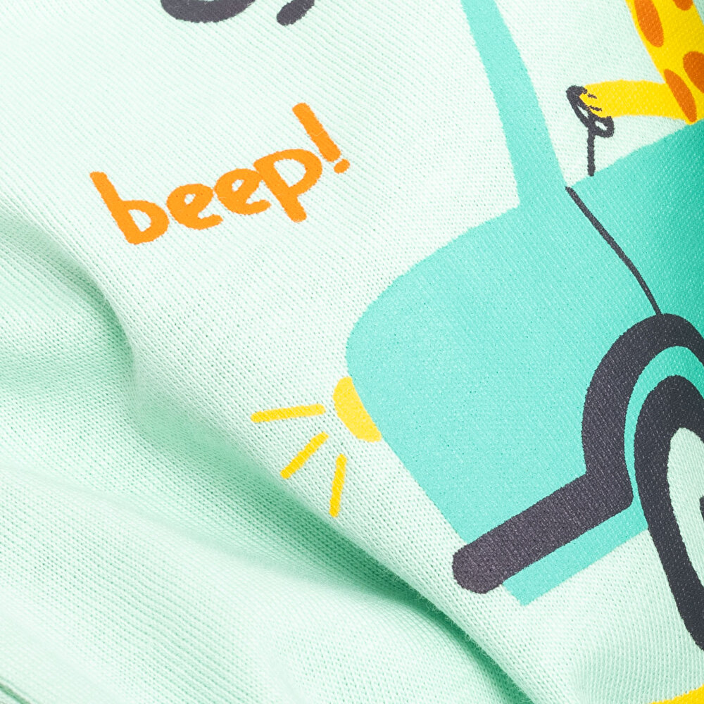 Basic Safari Baskılı Atlet-Şort Erkek Bebek