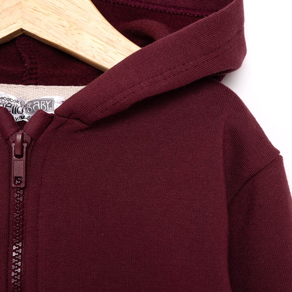 Basic Hooded Cardigan