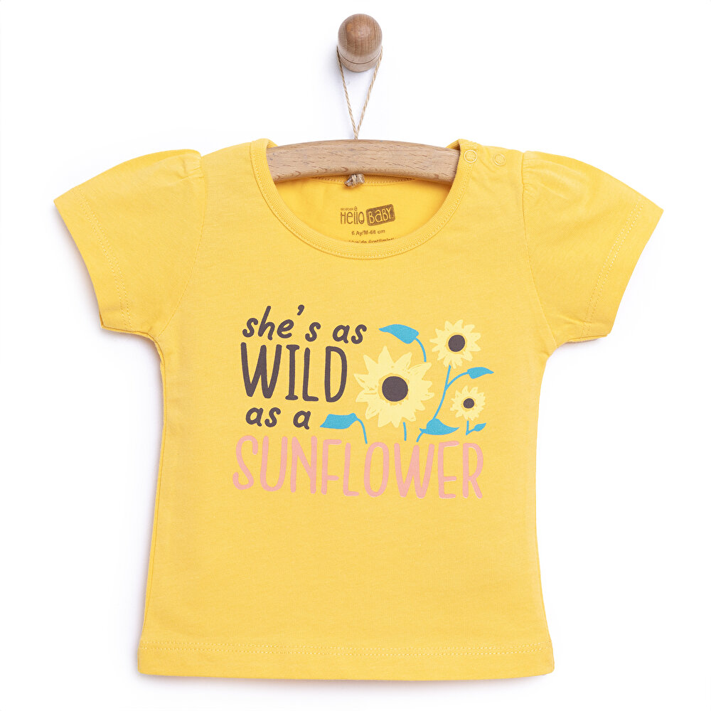 Basic Tshirt Kız Bebek