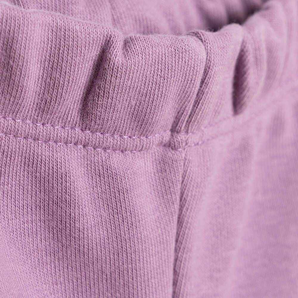 Basic Üç İplik Baskılı Eşofman Alt Kız Bebek