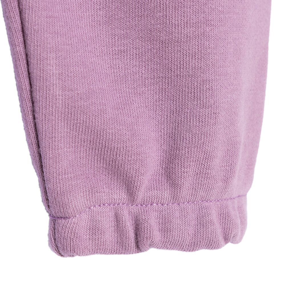 Basic Üç İplik Baskılı Eşofman Alt Kız Bebek