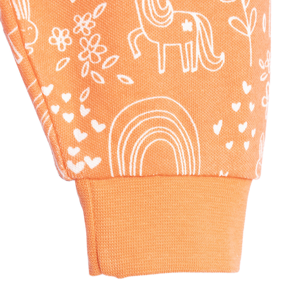 Basic Unicrorn Desenli Patiksiz Alt Kız Bebek