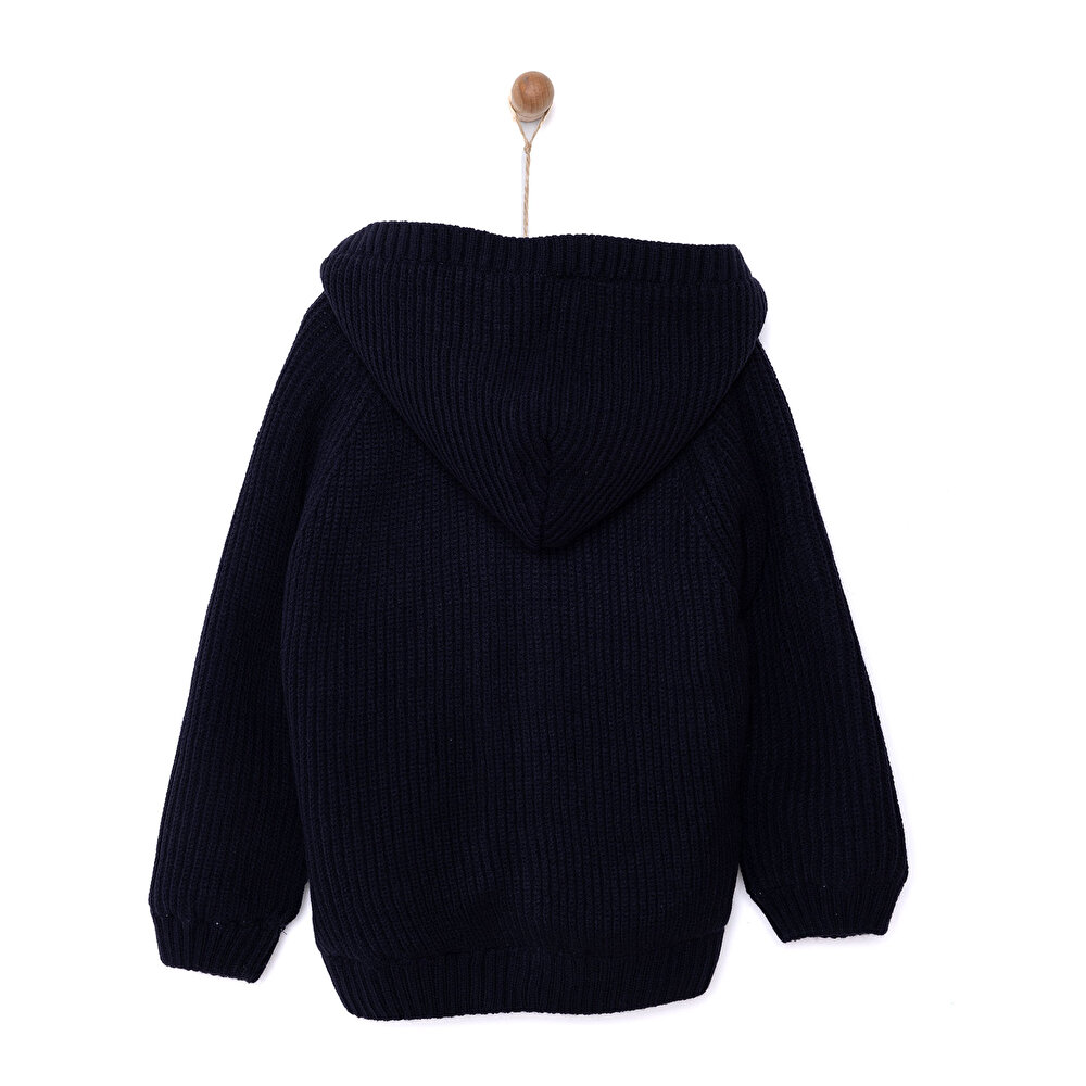 Basic Unisex Peluş Triko Hırka Unisex