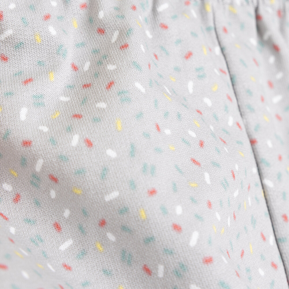 Basic Yarış Baskılı Tshirt-Şort Erkek Bebek