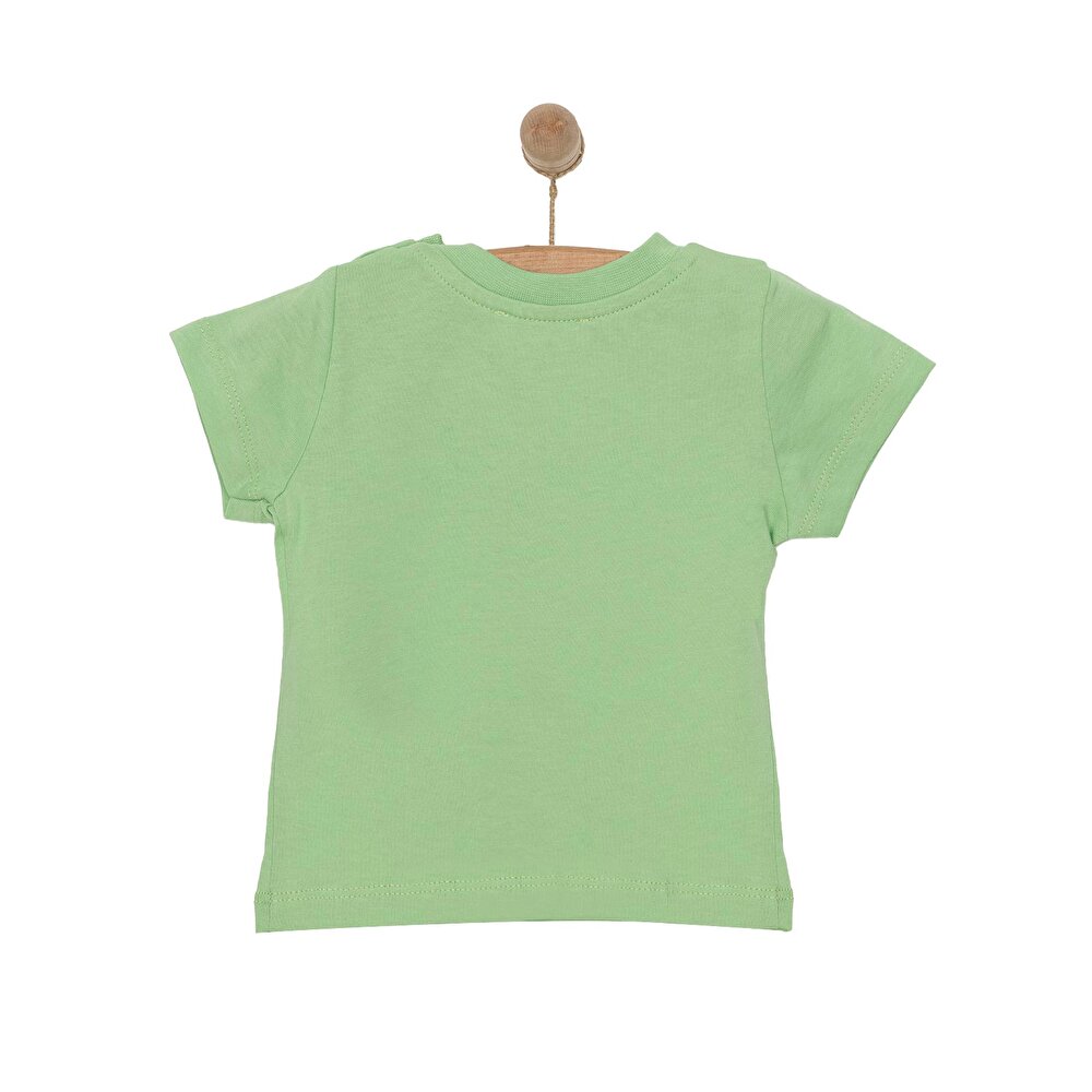Basic Yazı Baskılı Tshirt Erkek Bebek