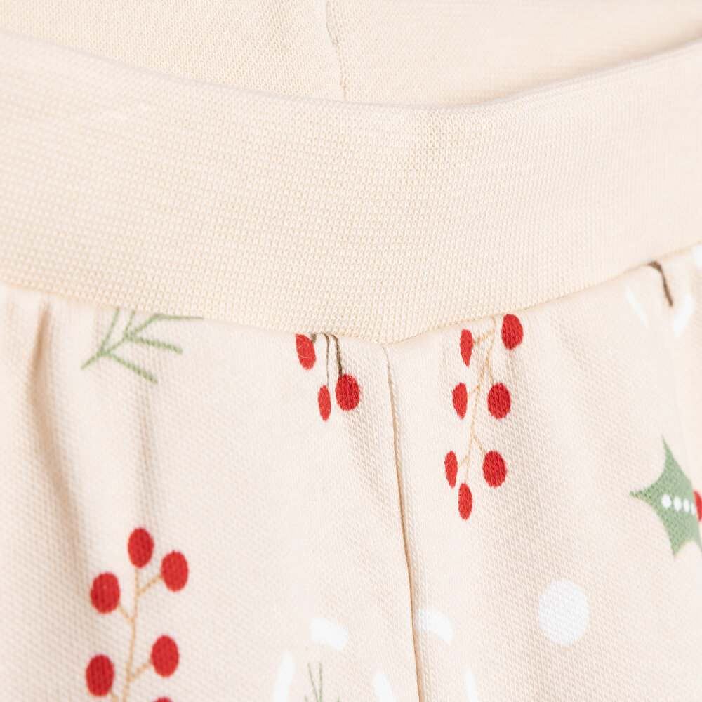 Basic Yılbaşı Temalı 2li Patiksiz Alt Kız Bebek