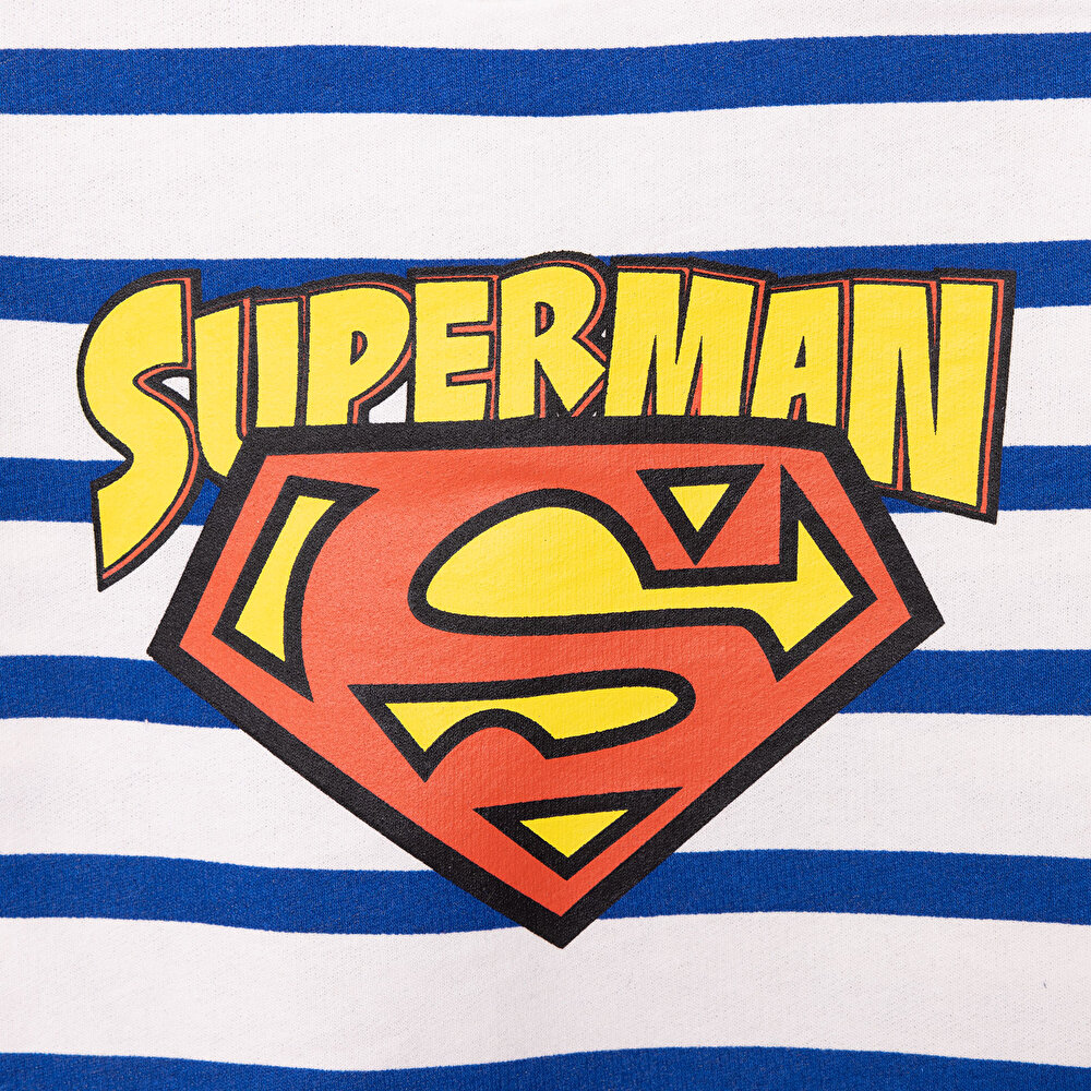 Batman ve Superman - Warner Bros Superman Erkek Sweatshirt Erkek Bebek