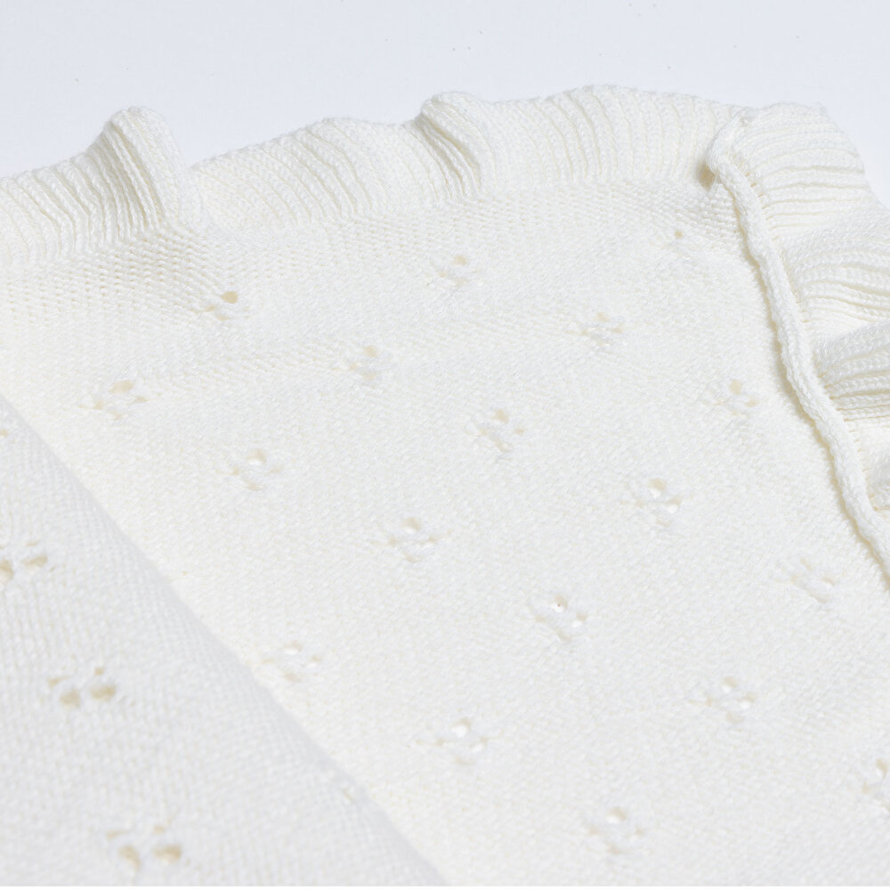 Kız Bebek Battaniye Triko 70x100cm