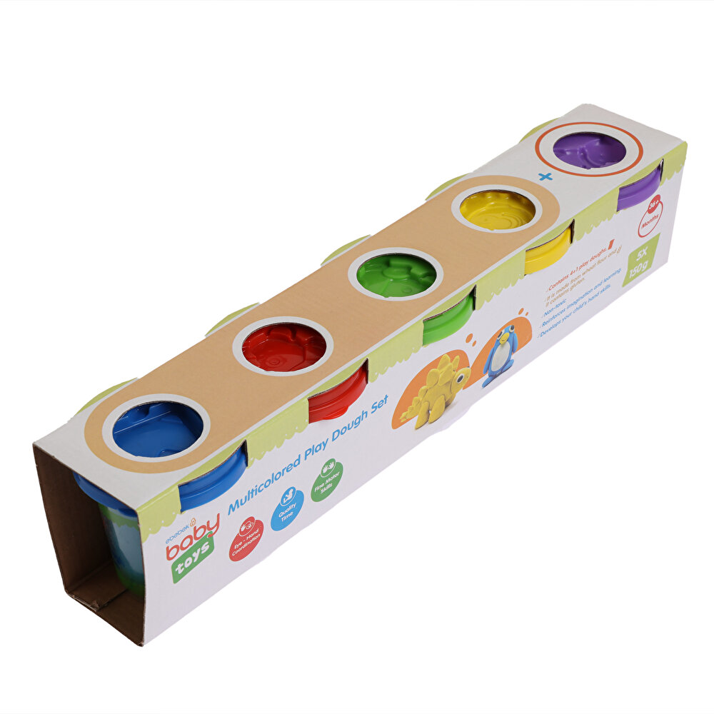 Çok Renkli Bebek Oyun Hamuru Seti +3 Yaş