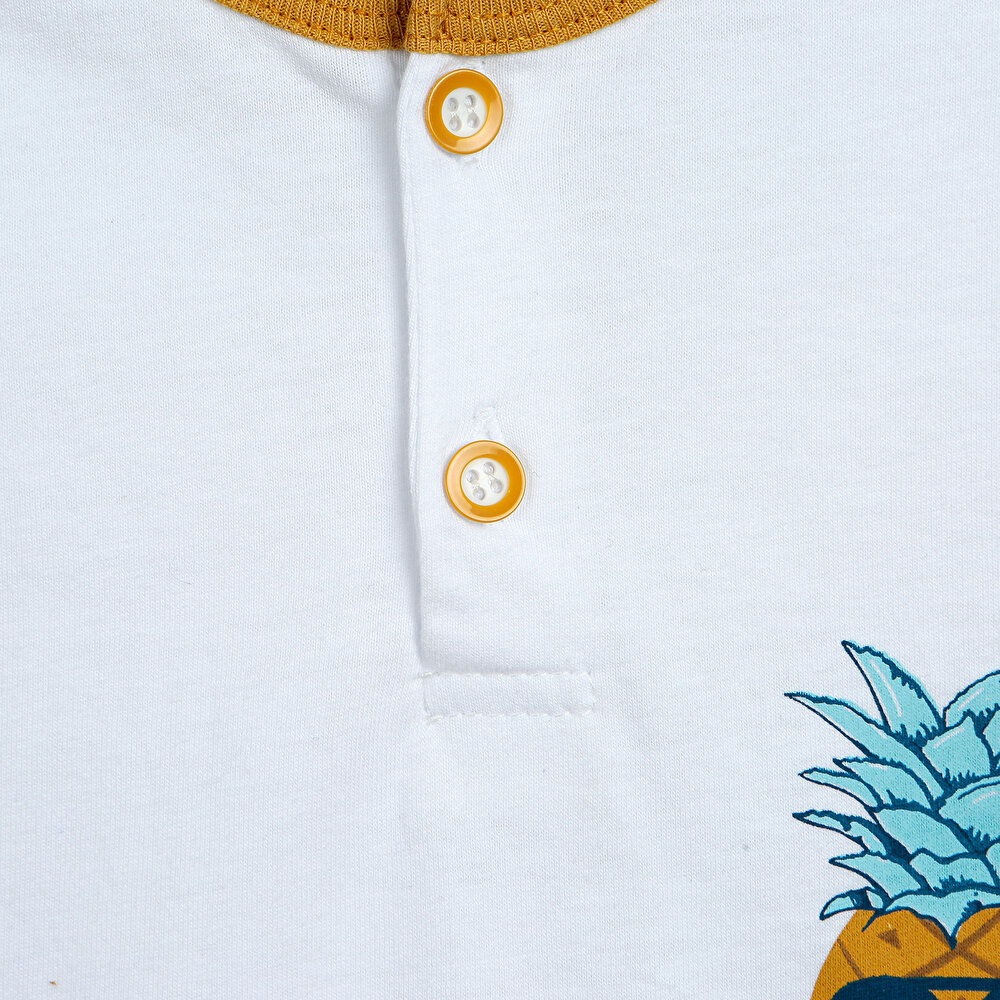 Beach Party Tshirt-Şort Erkek Bebek