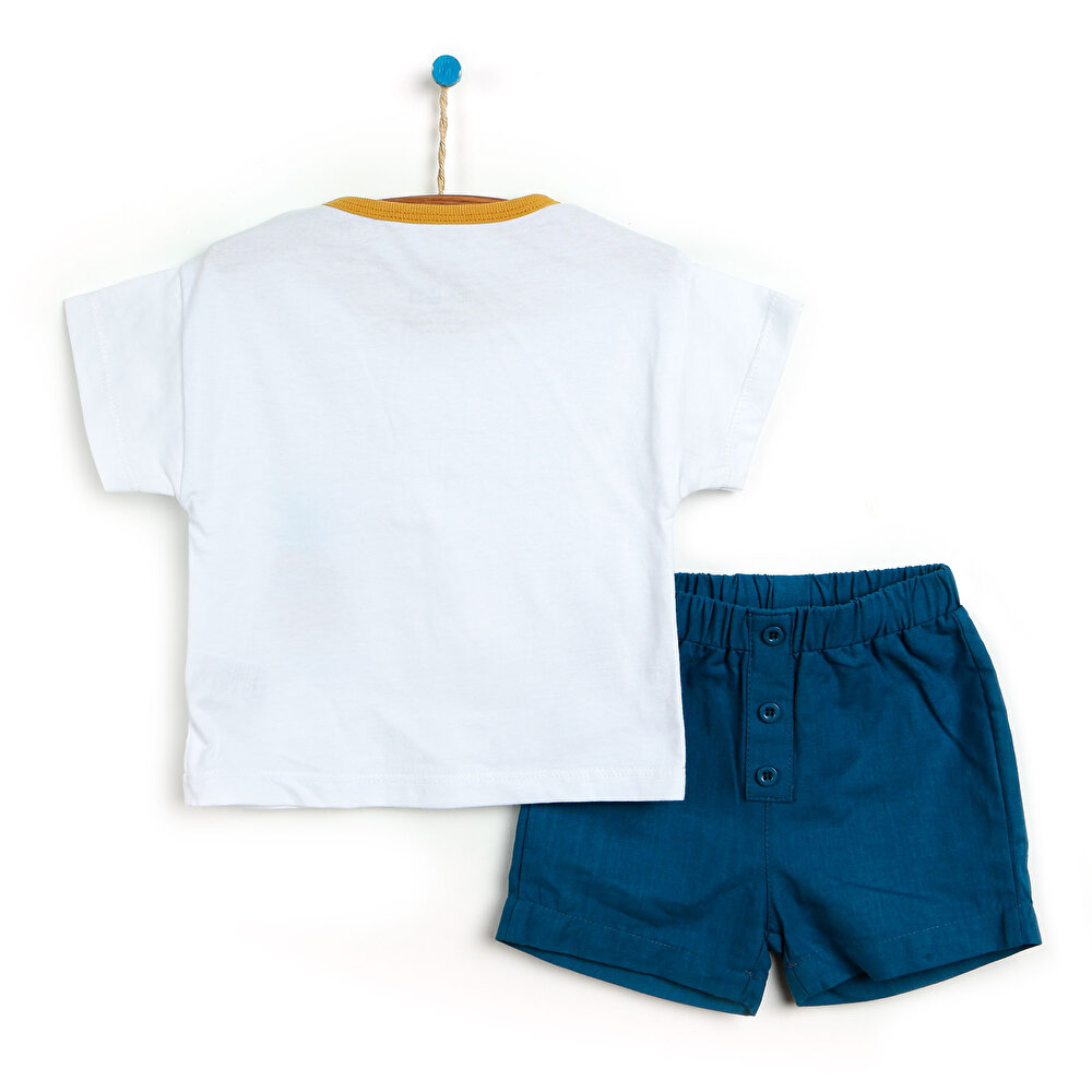 Beach Party Tshirt-Şort Erkek Bebek