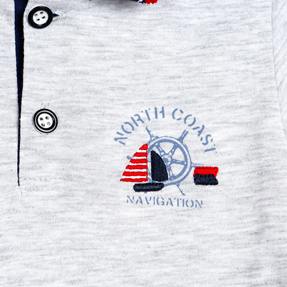 Little Marine Tshirt-Şort Erkek Bebek