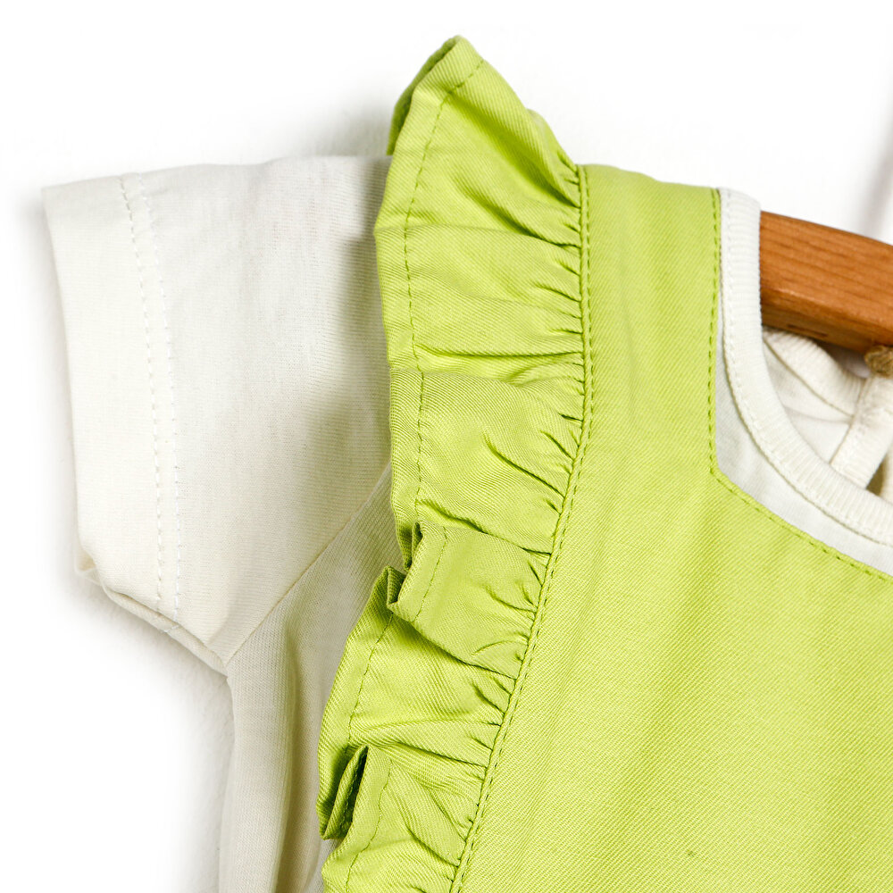 Summer Princess Şort Salopet-Tshirt Takım Kız Bebek