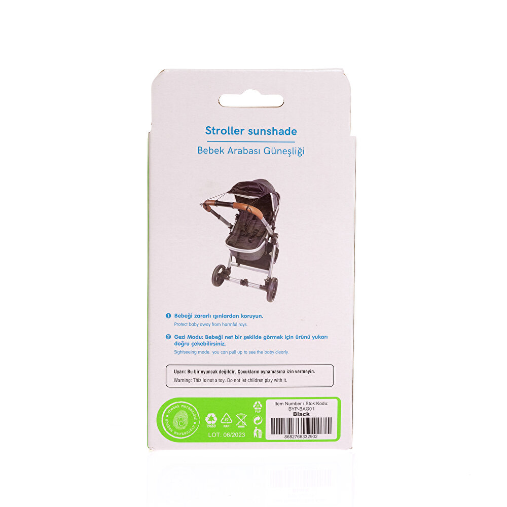 Bebek Arabası Güneşliği
