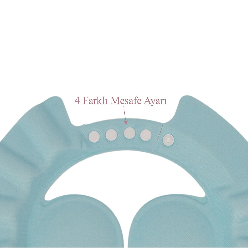 Bebek Banyo Duş Şapkası Mavi