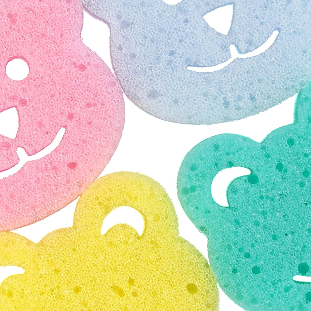 Bebek Banyo Süngeri 4 adet