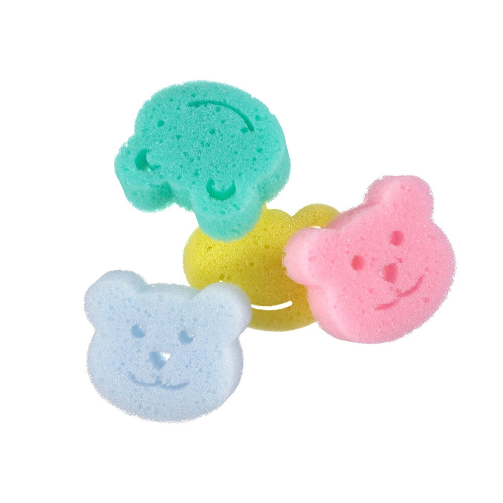 Bebek Banyo Süngeri 4 adet