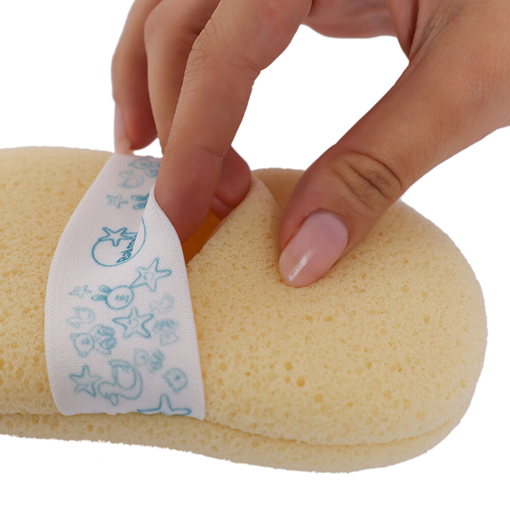 Naturel Bambu Bebek Banyo Süngeri