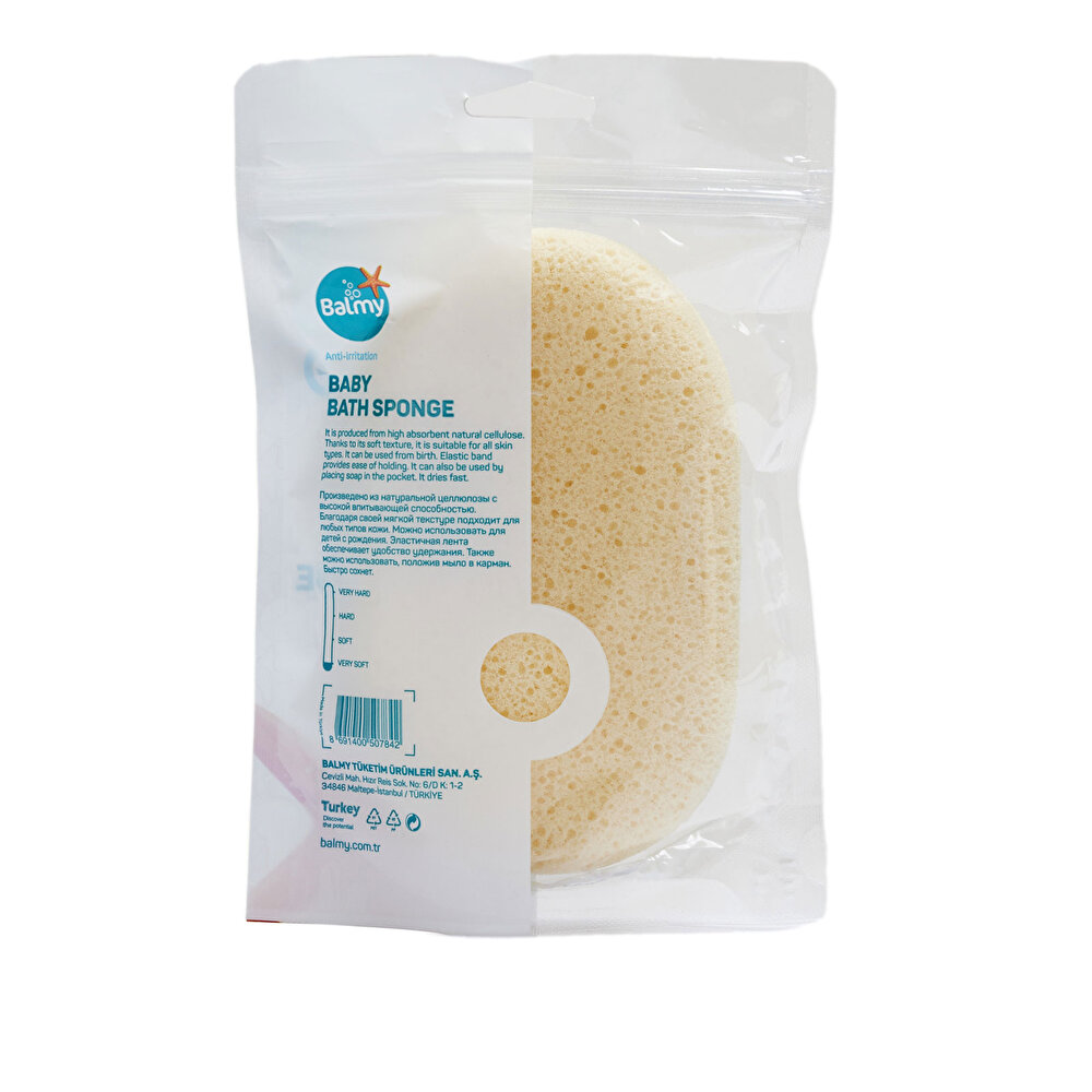 Naturel Bambu Bebek Banyo Süngeri