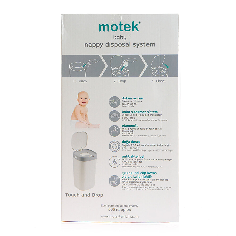 Bebek Bezi Atık Çöp Kovası