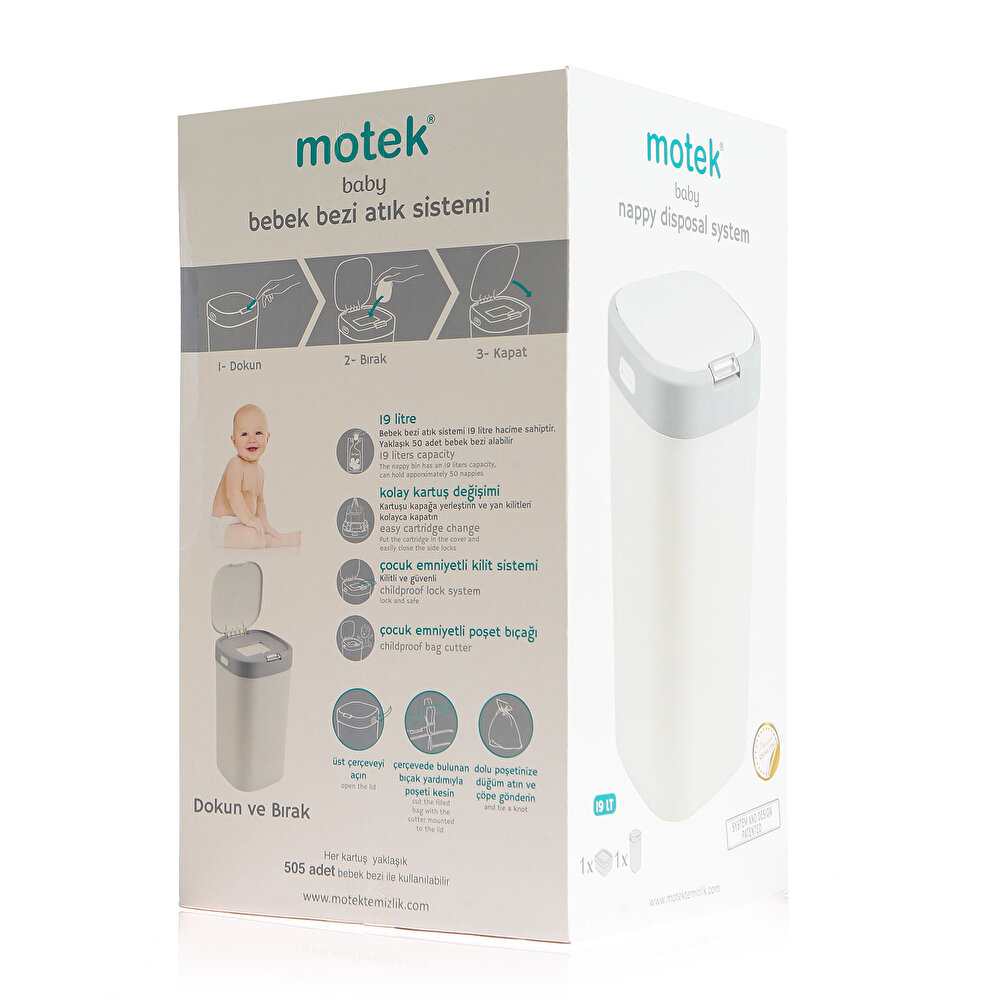 Bebek Bezi Atık Çöp Kovası