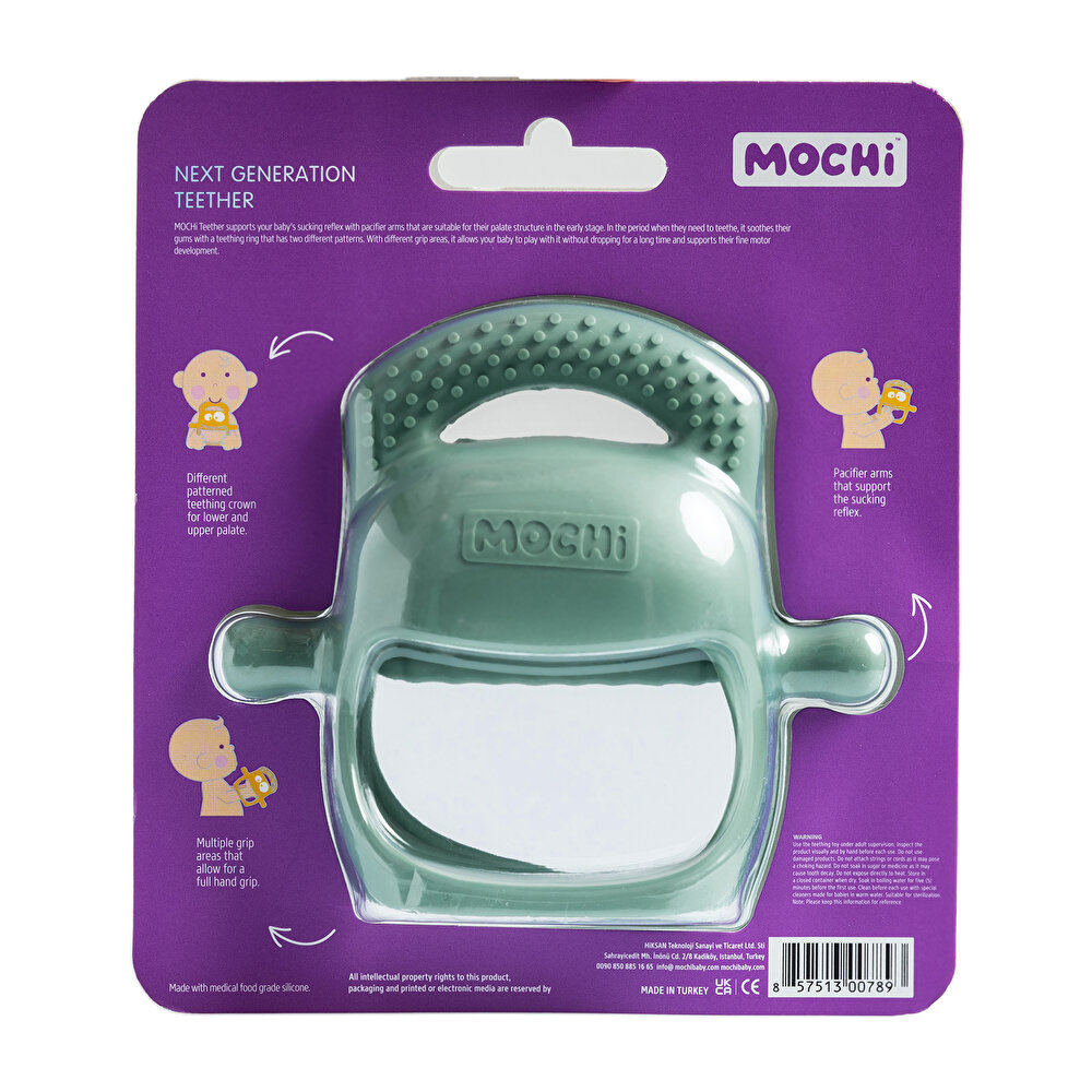 Bebek Diş Kaşıyıcı Yeşil