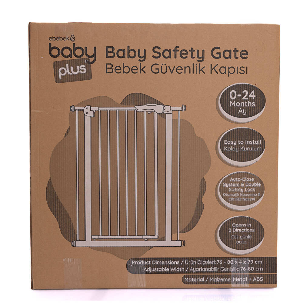 Bebek Güvenlik Kapısı - Füme