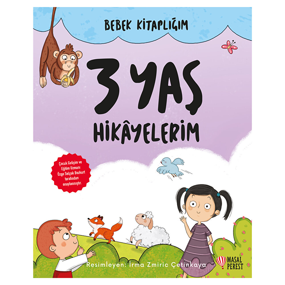 3 Yaş Hikayelerim Bebek Kitabı