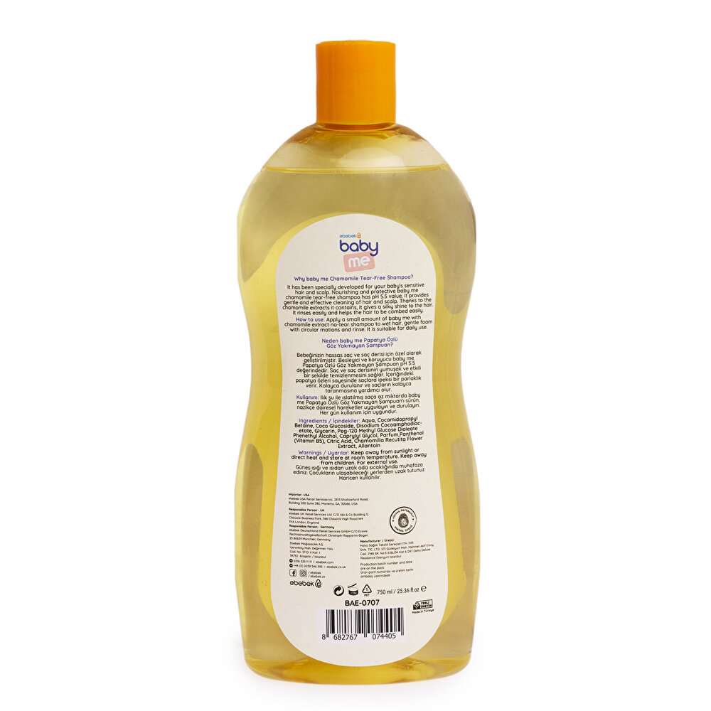 Bebek Şampuan 750 ml