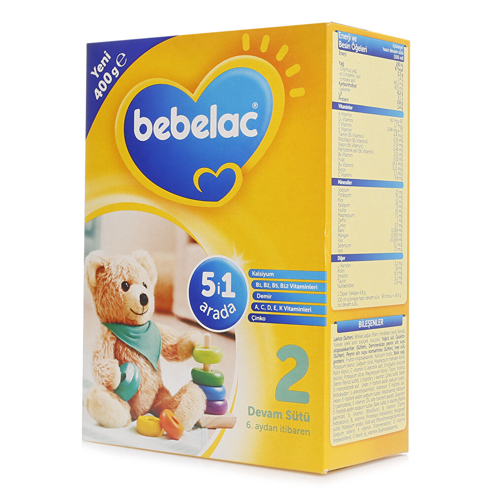2 Devam Sütü 400 gr 6-9 Ay