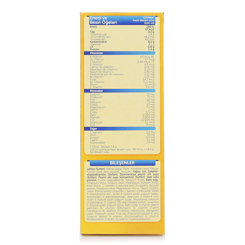2 Devam Sütü 400 gr 6-9 Ay