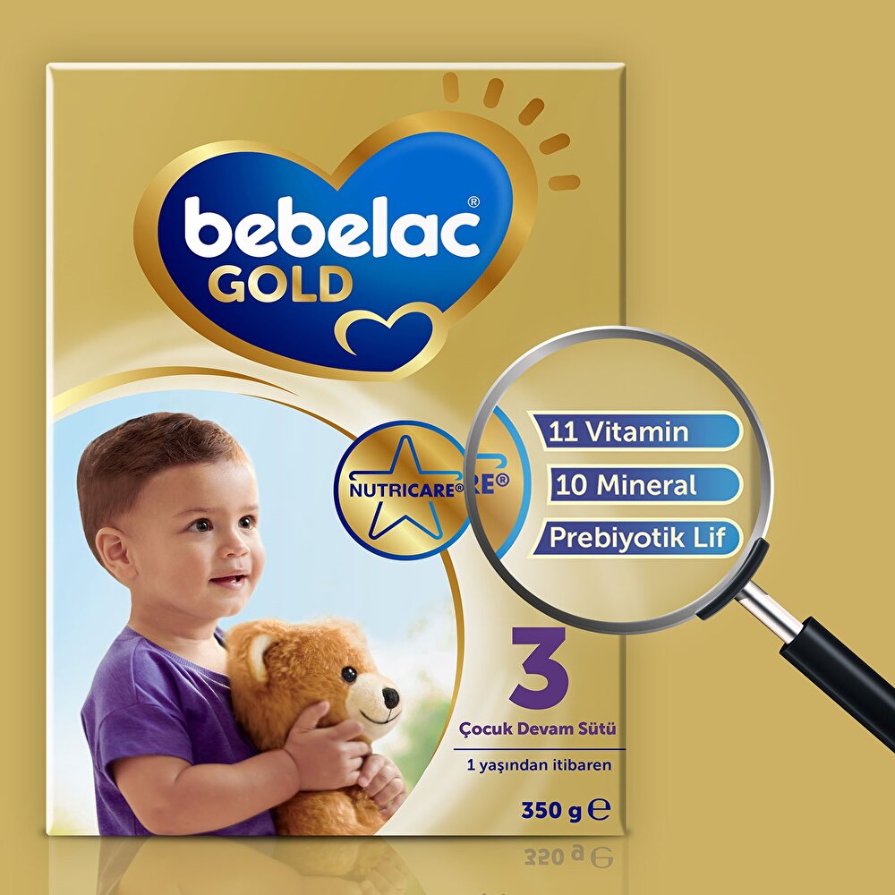 3 Çocuk Devam Sütü 350 gr 1+ Yaş