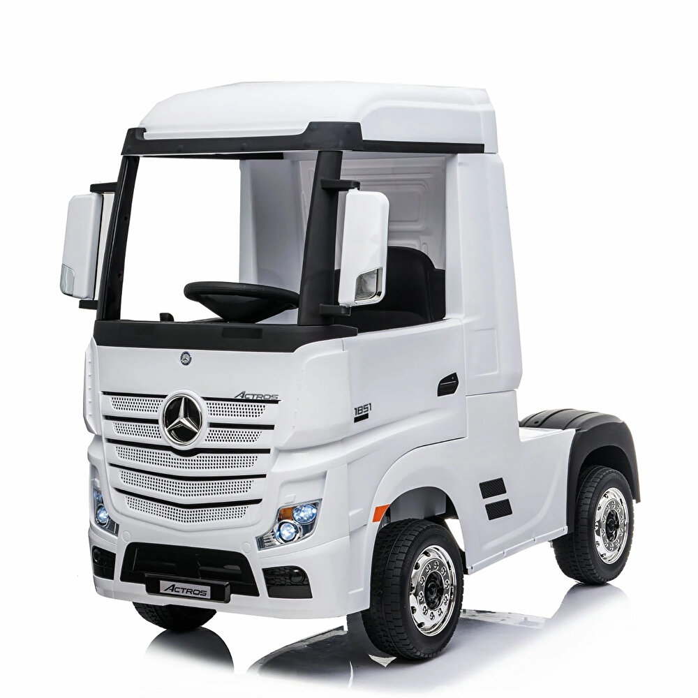 Benz Tır 12 V Akülü Araba 4*2 Beyaz